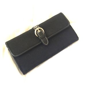 Black coach wallet